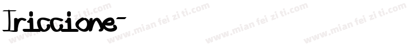 Iriccione字体转换