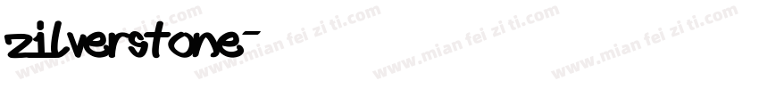 zilverstone字体转换