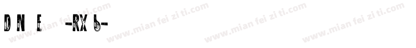 DoNotExist-RXp6字体转换