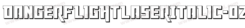 DangerFlightLaserItalic-0ZqG字体转换