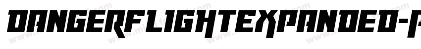 DangerFlightExpanded-PedZ字体转换