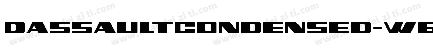 DassaultCondensed-W61A字体转换