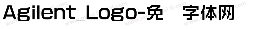 Agilent_Logo字体转换