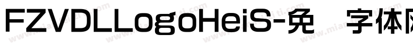 FZVDLLogoHeiS字体转换