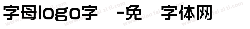 字母logo字库字体转换