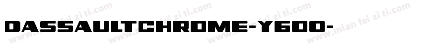 DassaultChrome-Y6oo字体转换