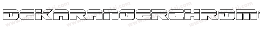 DekarangerChrome-lyzZ字体转换