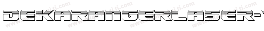DekarangerLaser-vzry字体转换