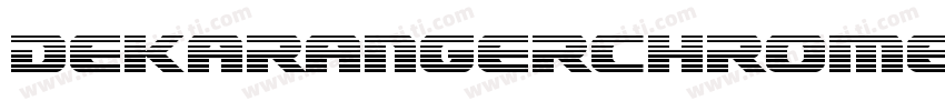 DekarangerChrome-lyzZ字体转换