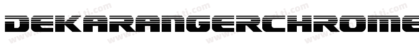 DekarangerChrome-lyzZ字体转换