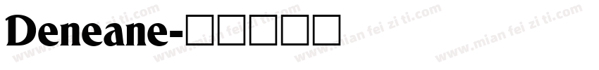 Deneane字体转换