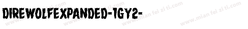 DireWolfExpanded-1gY2字体转换