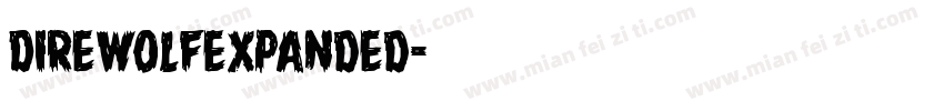 DireWolfExpanded字体转换