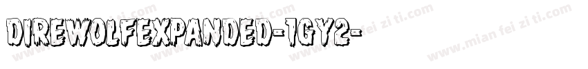 DireWolfExpanded-1gY2字体转换