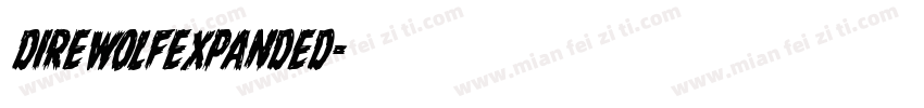 DireWolfExpanded字体转换