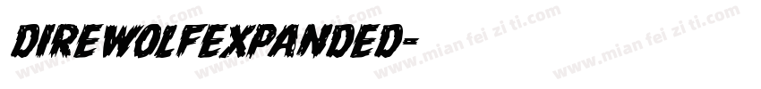 DireWolfExpanded字体转换
