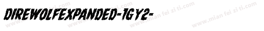 DireWolfExpanded-1gY2字体转换