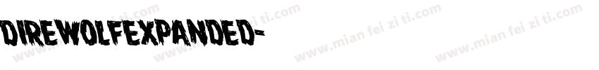 DireWolfExpanded字体转换