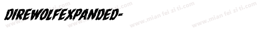 DireWolfExpanded字体转换