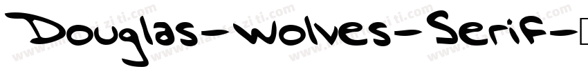 Douglas-Wolves-Serif字体转换