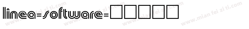 linea-software字体转换