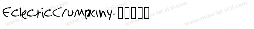 EclecticCrumpany字体转换