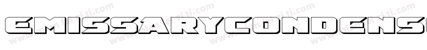 EmissaryCondensed-zzxa字体转换