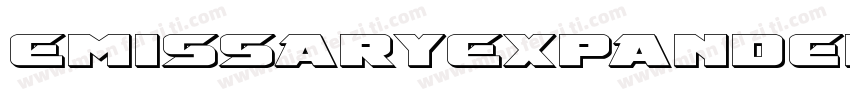 EmissaryExpandedItalic-yzJ2字体转换