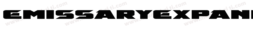 EmissaryExpandedItalic-yzJ2字体转换