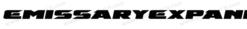 EmissaryExpandedItalic-yzJ2字体转换