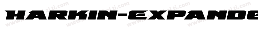 Harkin-ExpandedItali字体转换