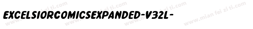 ExcelsiorComicsExpanded-V32l字体转换