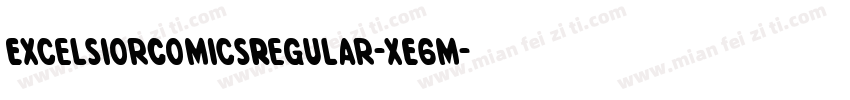 ExcelsiorComicsRegular-xE6m字体转换