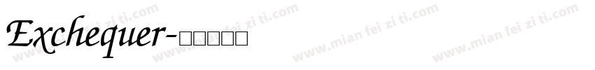 Exchequer字体转换