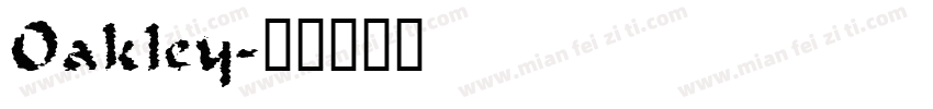 Oakley字体转换