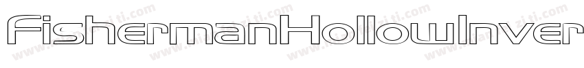 FishermanHollowInverse-r9Y8字体转换