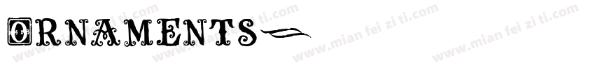 Ornaments字体转换