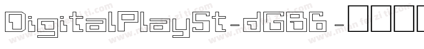 DigitalPlaySt-dGB6字体转换