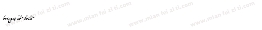 boingweb-bold字体转换