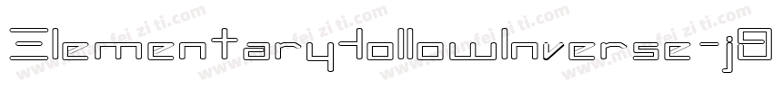 ElementaryHollowInverse-j8Z7字体转换