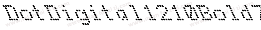 DotDigital1210Bold7-vm3n9字体转换