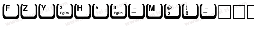 FZYiHei-M20字体转换
