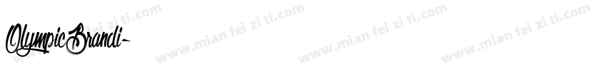 OlympicBrandi字体转换