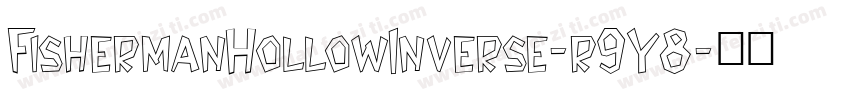 FishermanHollowInverse-r9Y8字体转换
