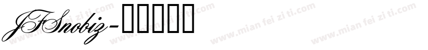 JFSnobiz字体转换