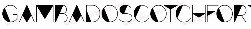 GambadoScotchForte字体转换