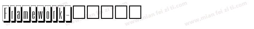 Framework字体转换