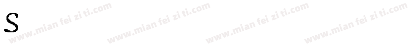 Script-Normal-Italic(1)字体转换