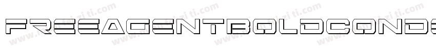 FreeAgentBoldCondensed-rj8x字体转换