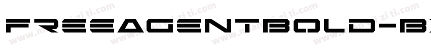 FreeAgentBold-BxqB字体转换